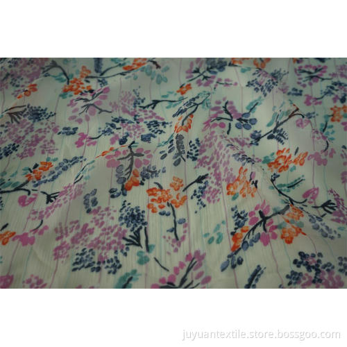 Viscose Thin Flowing 50D Georgette Print Fabric